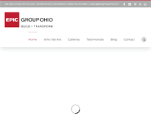 Tablet Screenshot of epicgroupohio.com